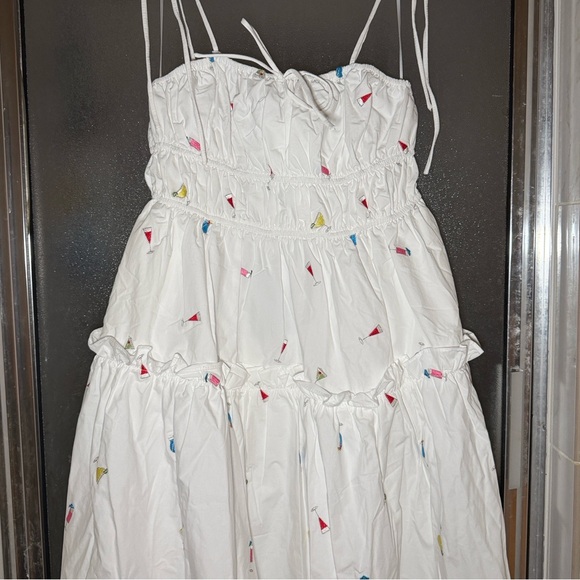 En Saison Nellie sleeveless smocked midi dress - Picture 9 of 15